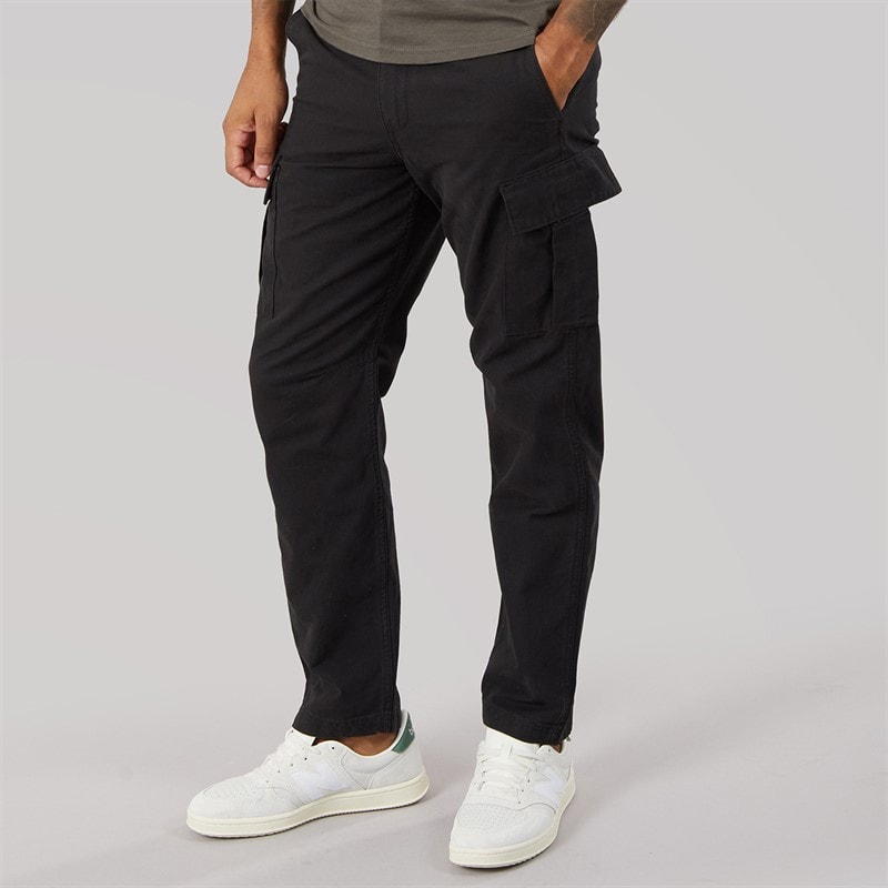 JACK & JONES Spodnie cargo Kane Arthur dla niego kolor Czarny