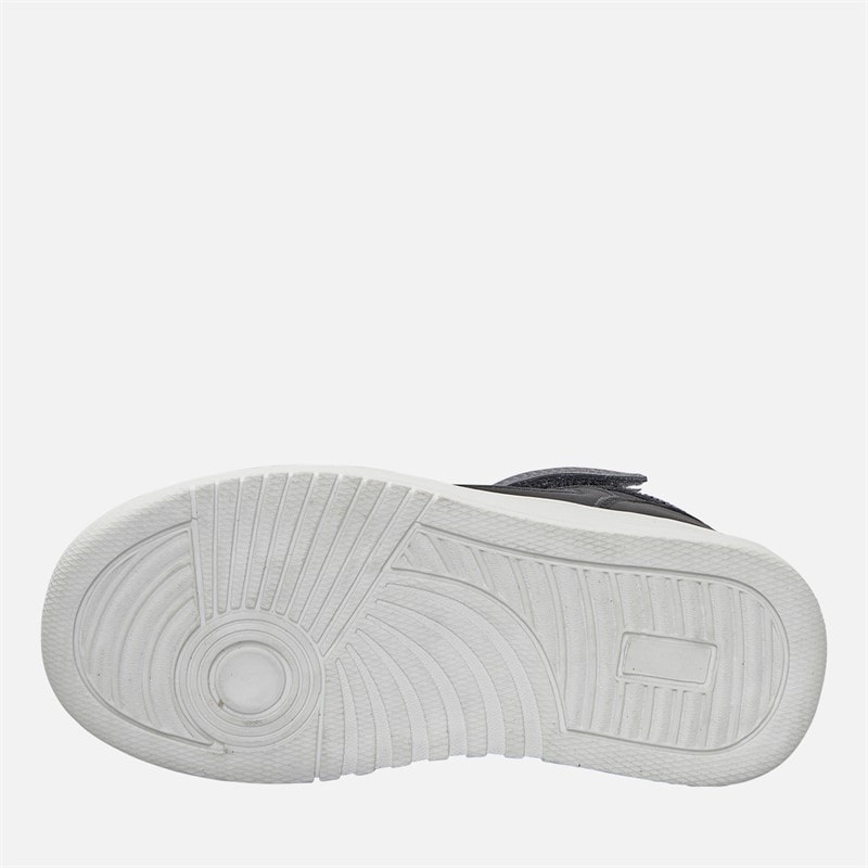 JACK & JONES Jongens Bolt PU Mid Sneakers Zwart - Afbeelding 2