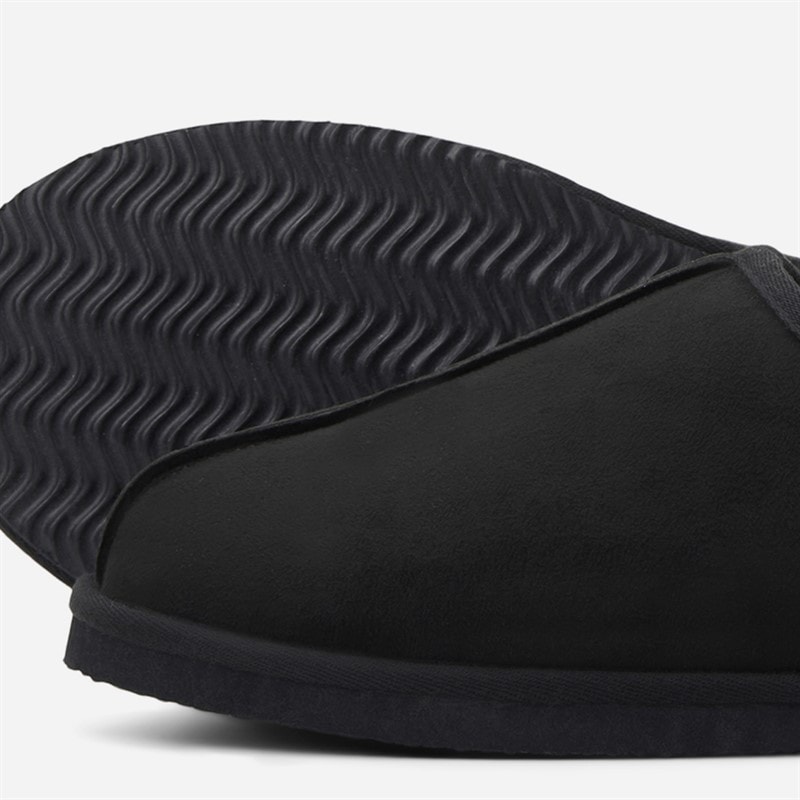 JACK & JONES Heren Dudely Pantoffels Anthracite - Afbeelding 2