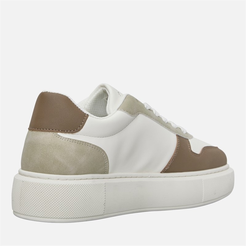 JACK & JONES Baskets Homme Cobra PU Combo Blanc/Plaza Taupe - Image 5