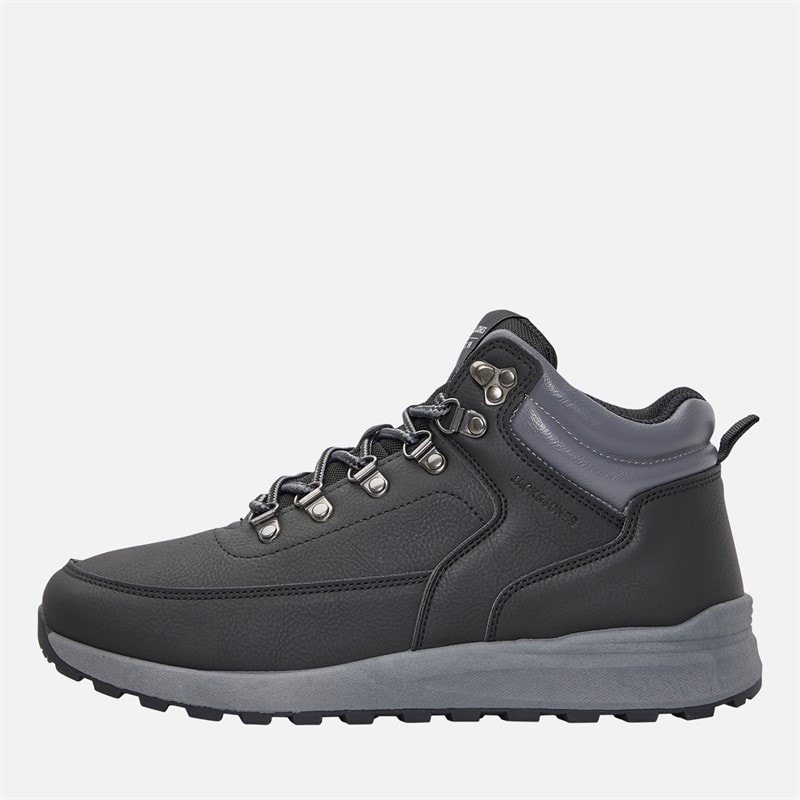 JACK & JONES Bottes Melfort en PU Homme Anthracite