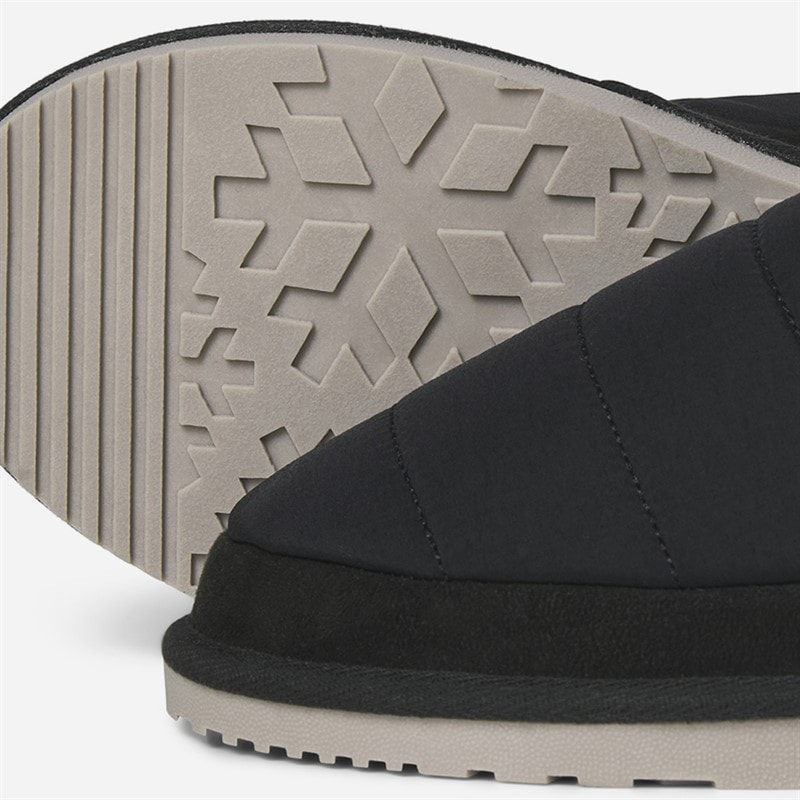 JACK & JONES Heren Puff Mule Slippers Anthracite - Afbeelding 2