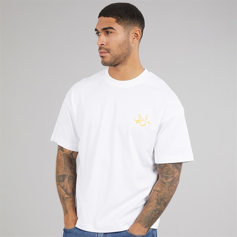 JACK & JONES Limencello T-shirt dla niego kolor Bright White Limencello – zdjęcie  2