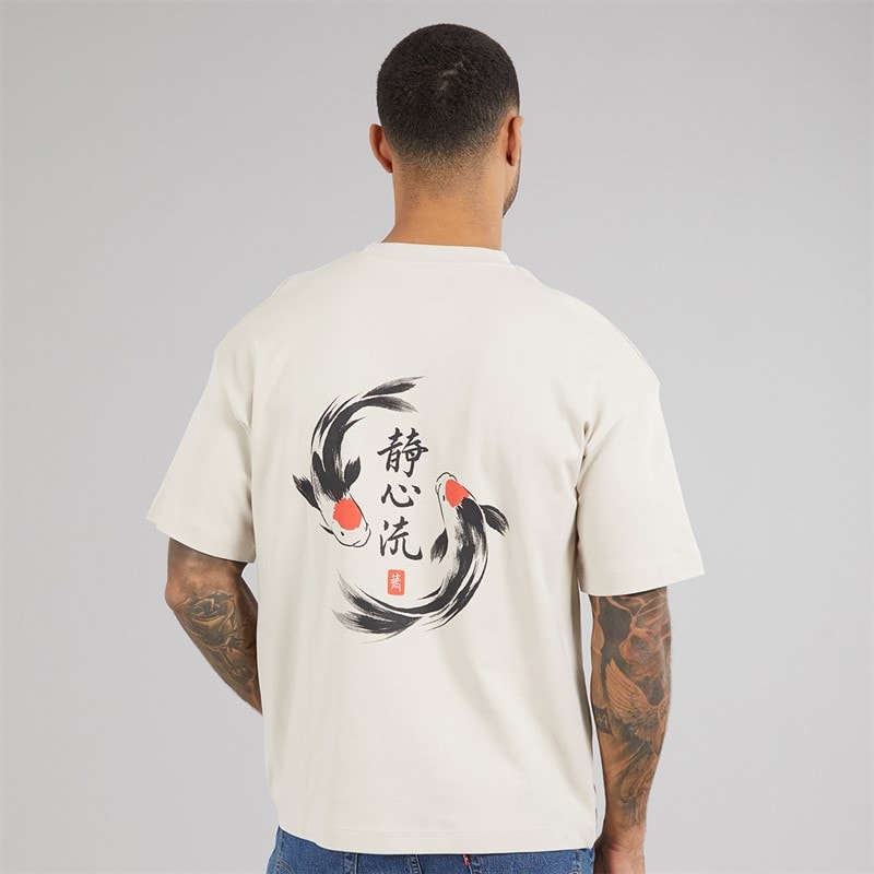 JACK & JONES Herren Fisch T Shirt Moonbeam Fish - Bild 3