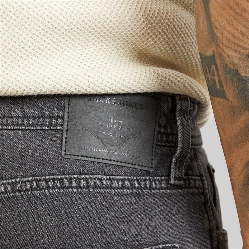 JACK & JONES Heren Toby Original 737 wijde jeans Black Denim - Afbeelding 3