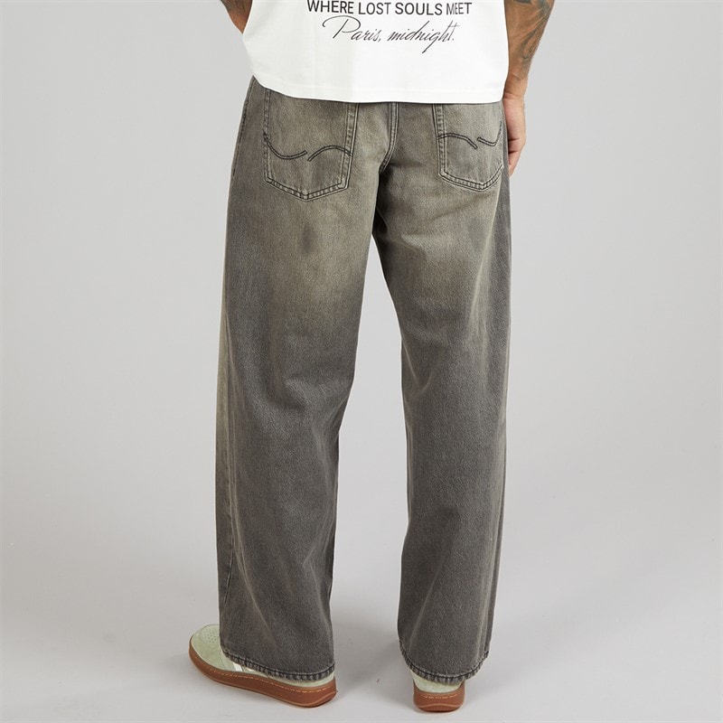 JACK & JONES 573 jeansy o szerokim kroju dla niego kolor Black Denim – zdjęcie  2