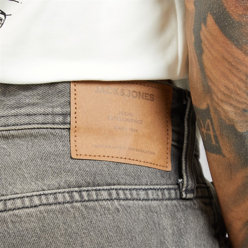 JACK & JONES 573 jeansy o szerokim kroju dla niego kolor Black Denim – zdjęcie  3