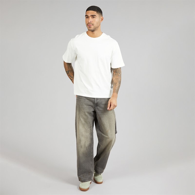 JACK & JONES 573 jeansy o szerokim kroju dla niego kolor Black Denim – zdjęcie  4