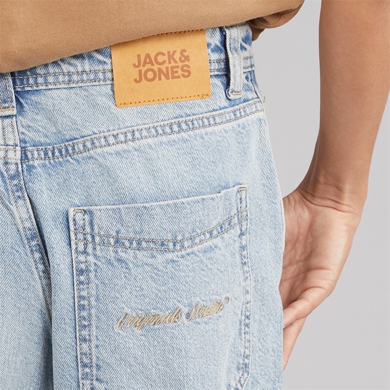 JACK & JONES Garçon Alex Norrebro SQ 150 Jeans Coupe Baggy Blue Denim - Image 3