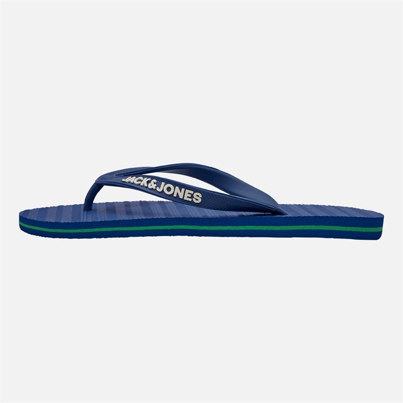 JACK & JONES Herren Basic Flip Flops Blue Quartz - Bild 2