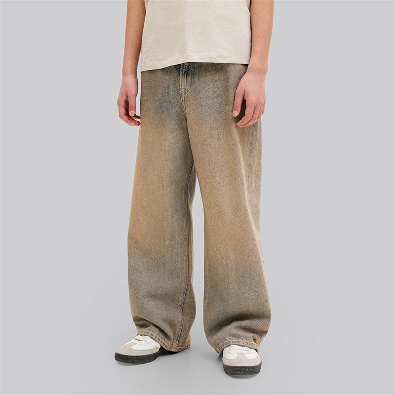 JACK & JONES Dave Original St 263 Baggy Fit Jeans dla chłopca kolor Blue Denim