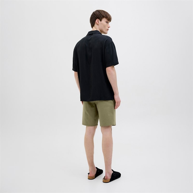 JACK & JONES Herren Schicke Chino Shorts Deep Lichen Green - Bild 2