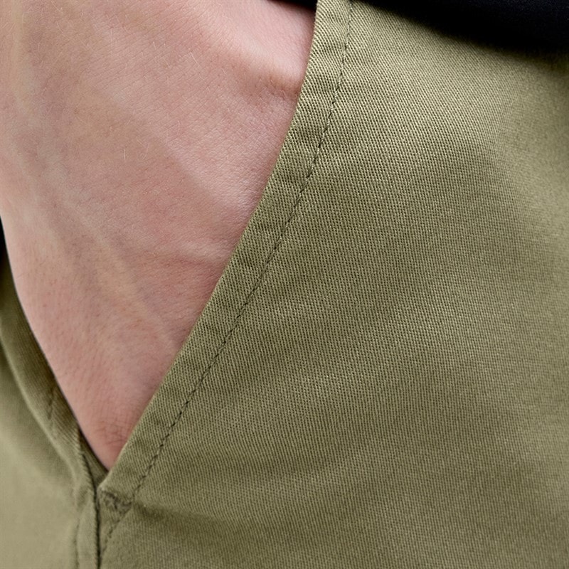 JACK & JONES Herren Schicke Chino Shorts Deep Lichen Green - Bild 3