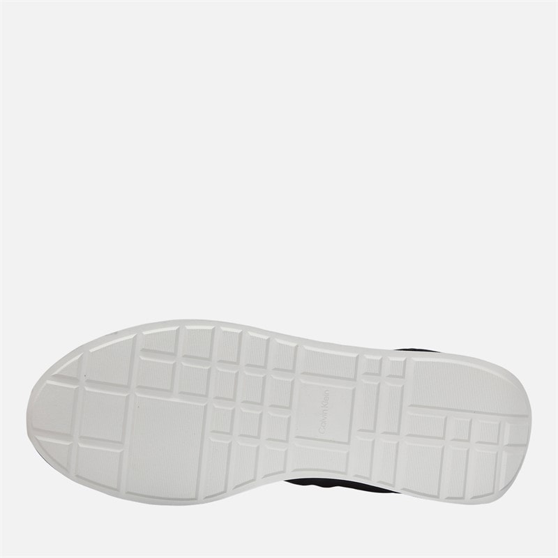 Calvin Klein Jeans Herren Retro Runner Turnschuhe Schwarz/Stormfront/Vaporous White - Bild 2