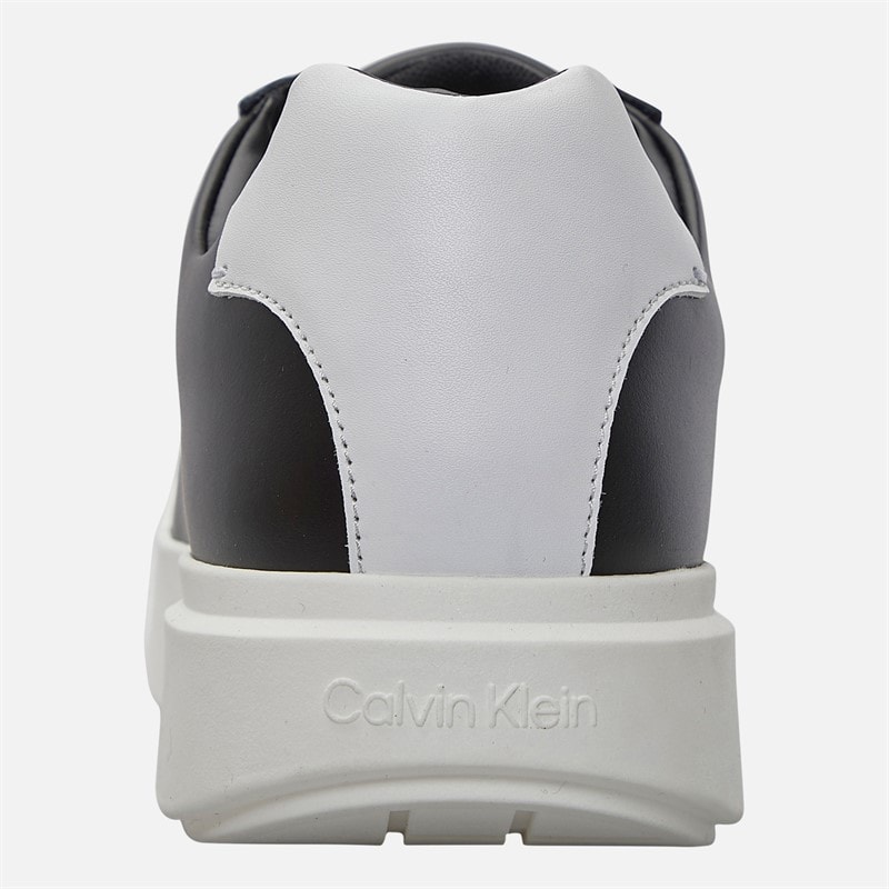 Calvin Klein Jeans Heren Chunky Cupsole Sneakers Zwart/Bright White - Afbeelding 3