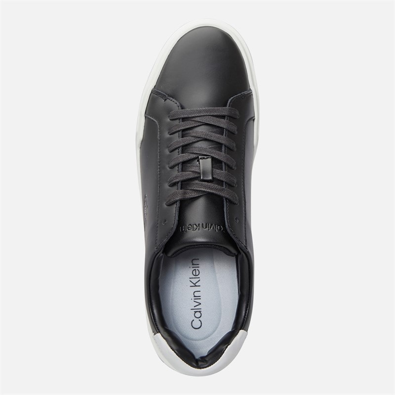 Calvin Klein Jeans Heren Chunky Cupsole Sneakers Zwart/Bright White - Afbeelding 4