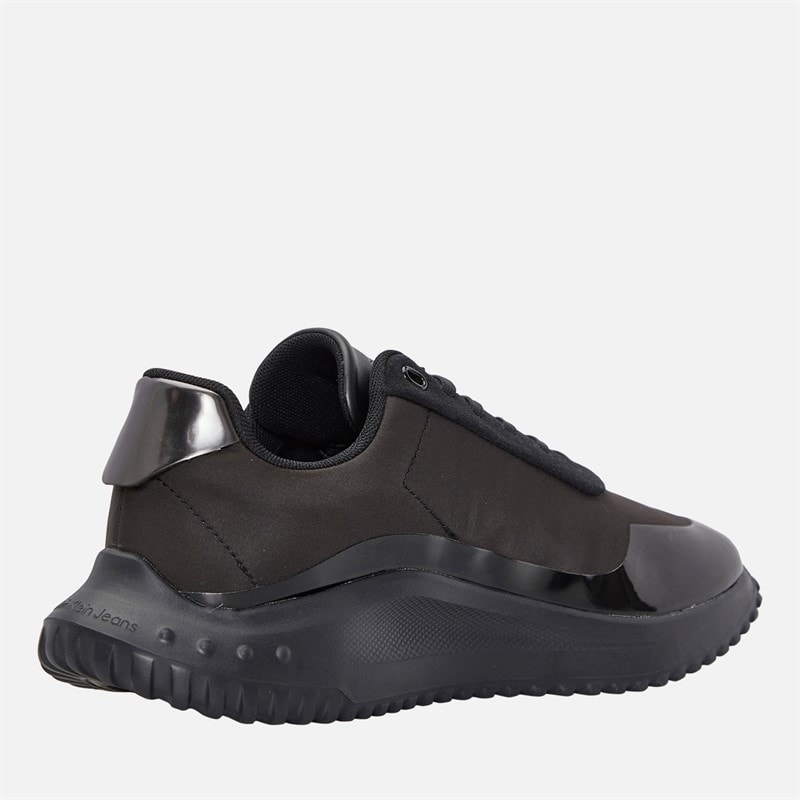 Calvin Klein Jeans Dames Eva Runner Sneakers Triple Black - Afbeelding 5