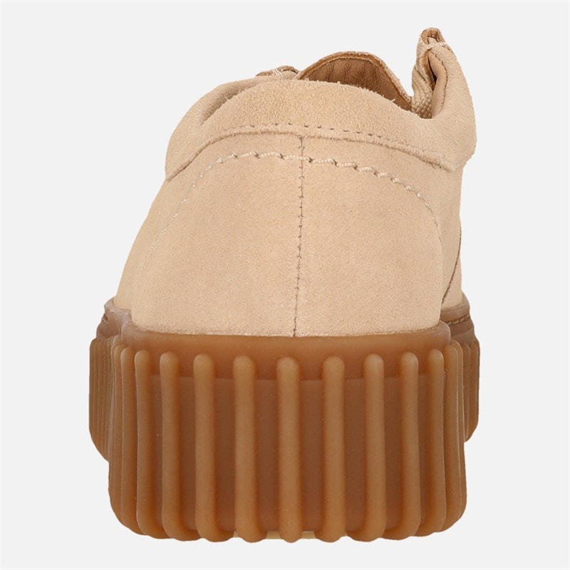 Clarks Chaussures Premium Torhill Bee Femme Ecru Suede - Image 3