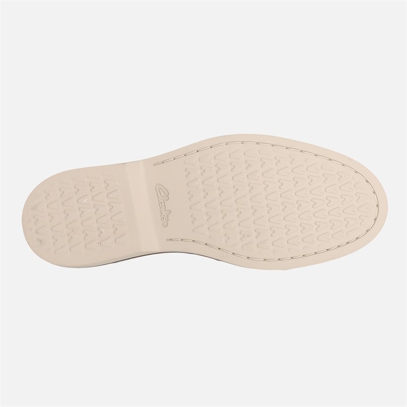 Clarks Heren Premium Atticus LT Slip Schoenen Navy Suede - Afbeelding 2