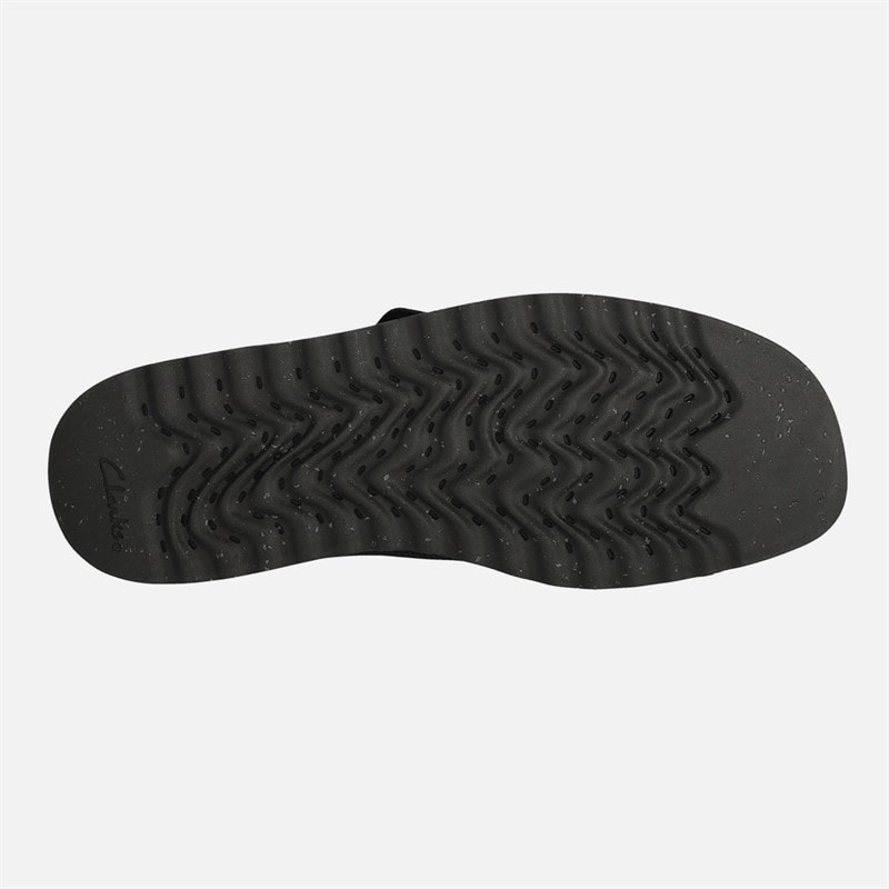 Clarks Heren Premium FTR2LO Wallabee Schoenen Black Combi - Afbeelding 2