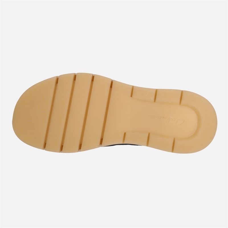 Clarks Dames Premium Toscaanse Kruis Sandalen Black Leather - Afbeelding 2