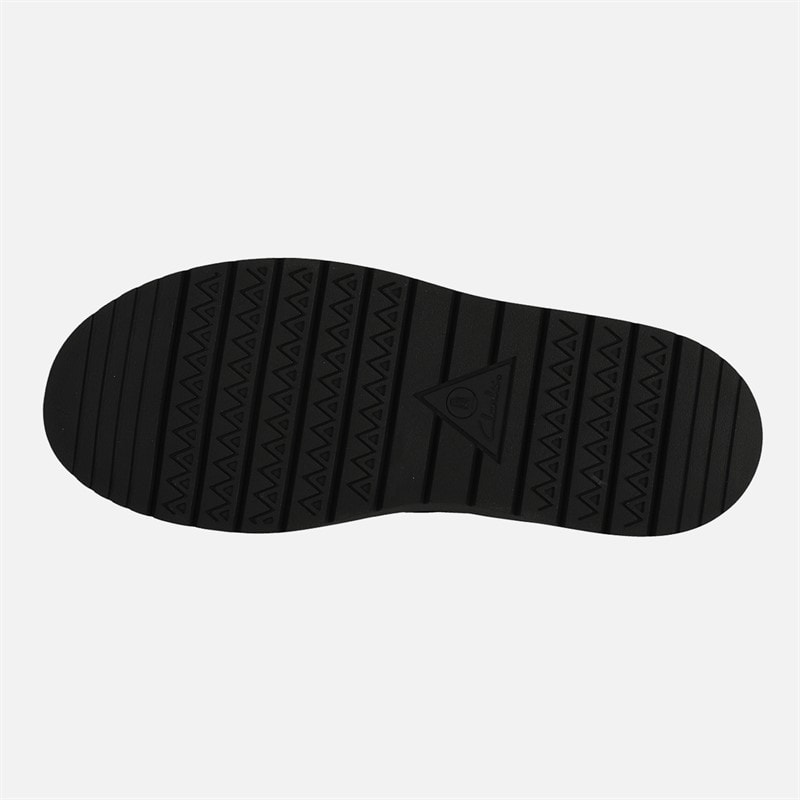 Clarks Heren Premium Polden Veterschoenen Black Leather - Afbeelding 2