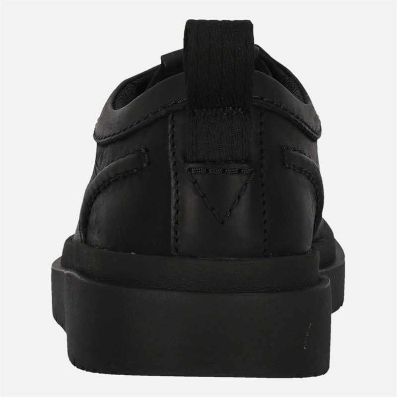 Clarks Heren Premium Polden Veterschoenen Black Leather - Afbeelding 3