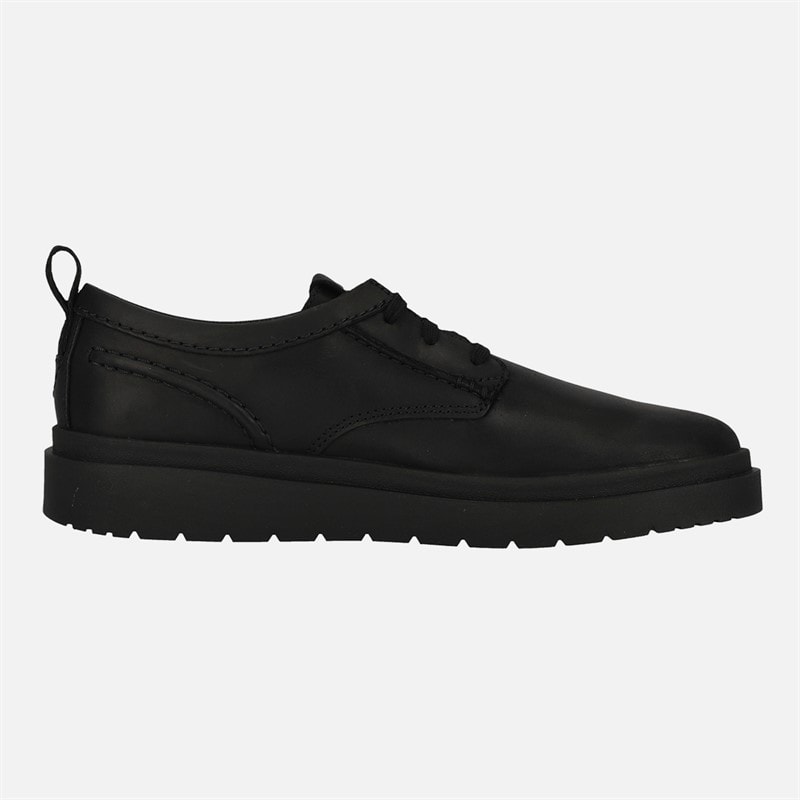 Clarks Heren Premium Polden Veterschoenen Black Leather - Afbeelding 5