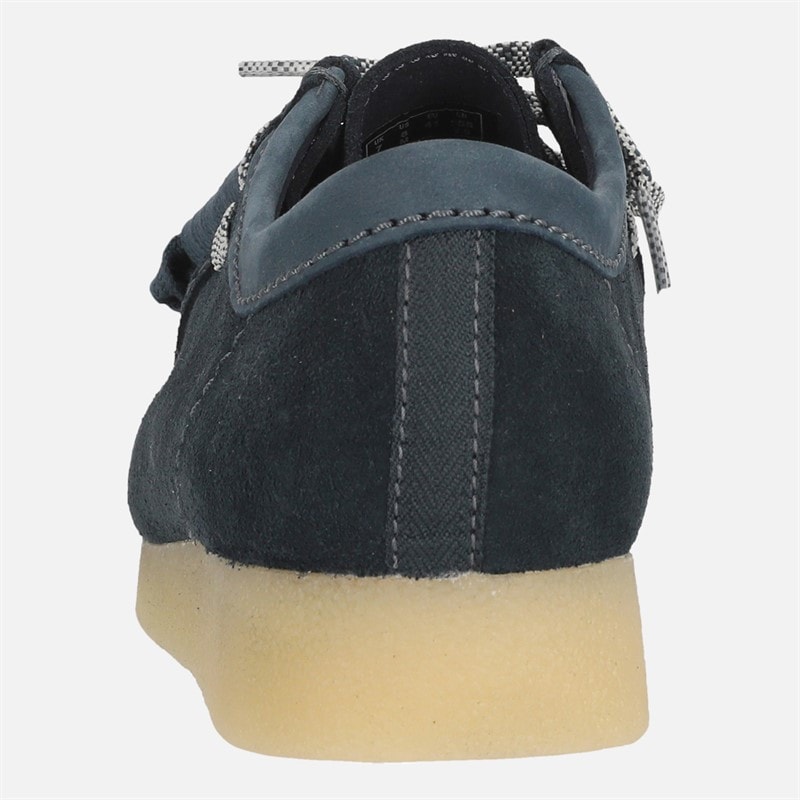Clarks Heren Premium Evo Wallabee Schoenen Navy - Afbeelding 3