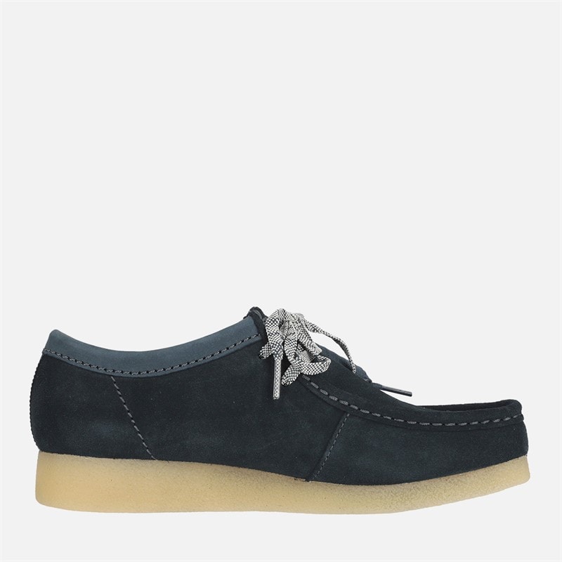 Clarks Heren Premium Evo Wallabee Schoenen Navy - Afbeelding 5