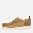 Clarks Heren Premium Ftr2lo Wallabee Schoenen Dark Sand Combi