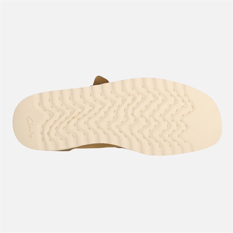 Clarks Heren Premium Ftr2lo Wallabee Schoenen Dark Sand Combi - Afbeelding 2