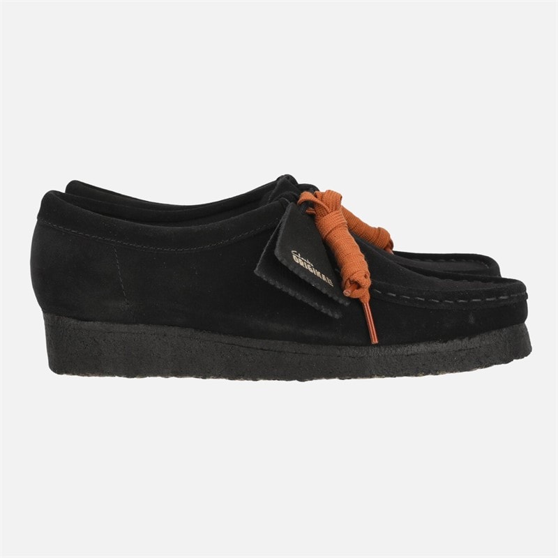 Clarks Dames Originals 2 Wallabee D Schoenen 1219 Black Suede - Afbeelding 2