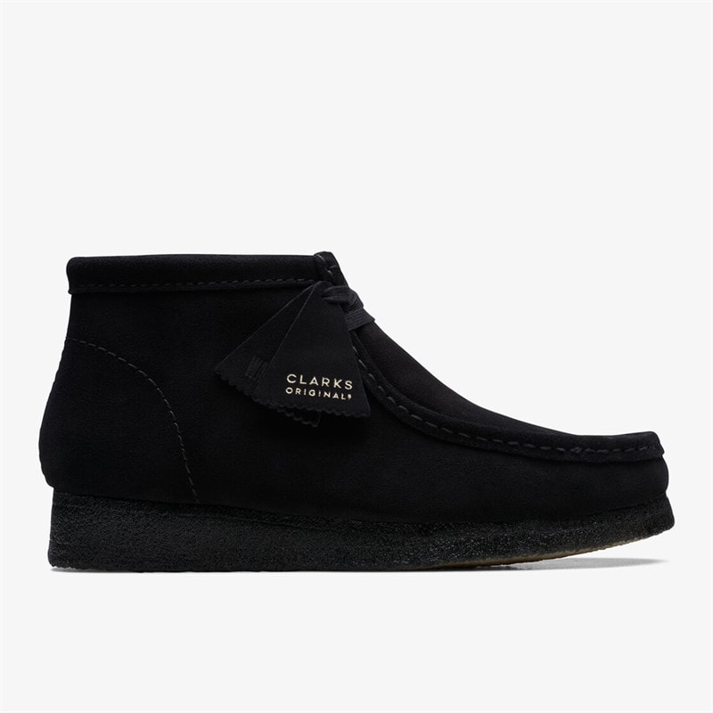 Clarks Homme Originals 2 Wallabee G Bottines 1219 Black Suede - Image 2