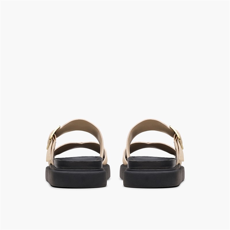 Clarks Dames Aristella D-Fit Slippers Ecru - Afbeelding 3