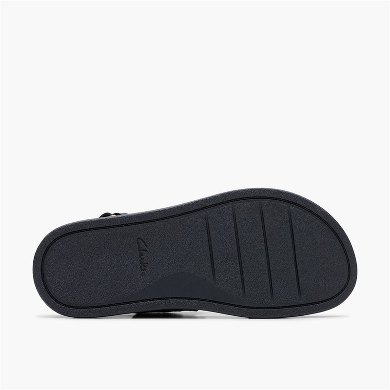 Clarks Damen Arwell Glide D-Fit Sandalen Schwarz - Bild 2