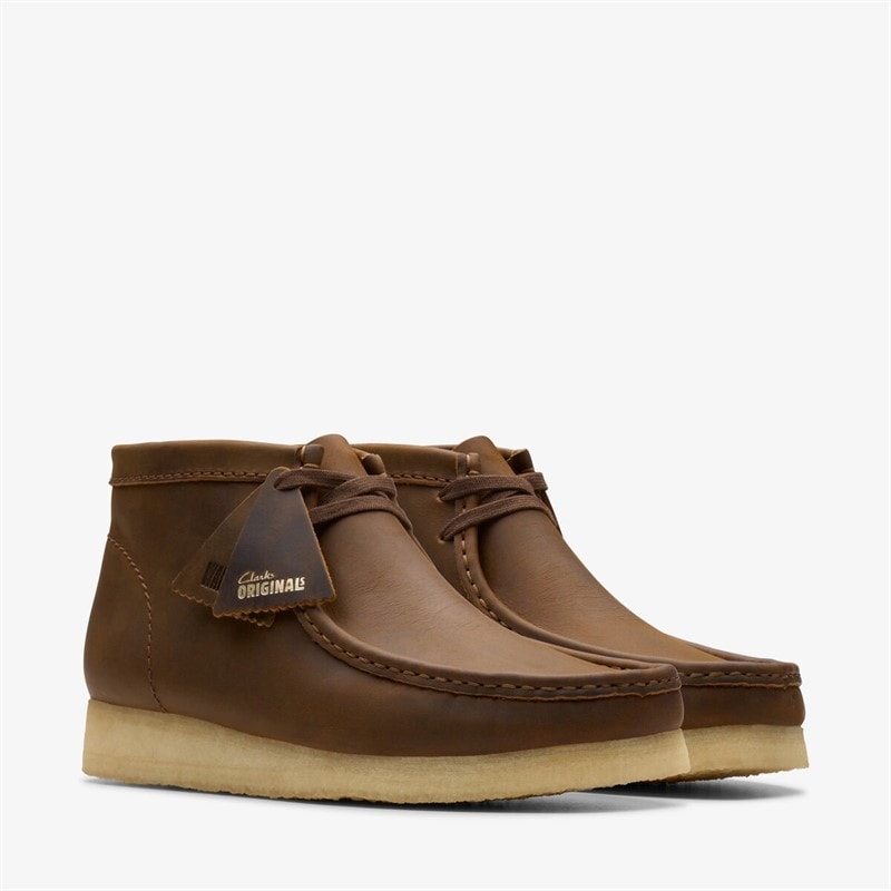 Clarks Heren Originals 2 Wallabee Laarzen 1211 Beeswax - Afbeelding 2