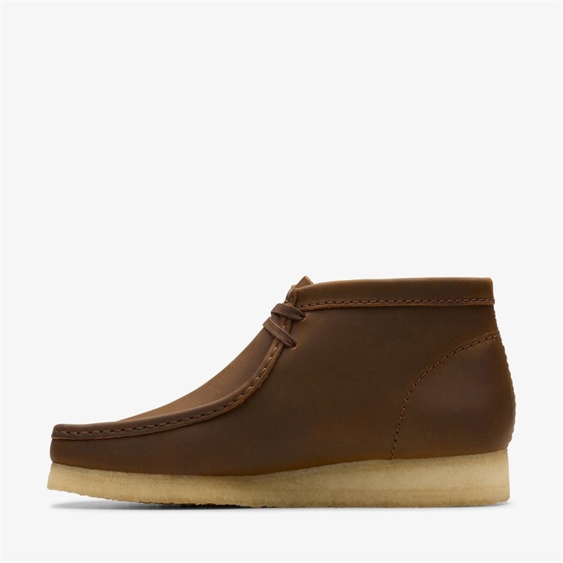 Clarks Heren Originals 2 Wallabee Laarzen 1211 Beeswax - Afbeelding 3