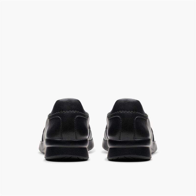 Clarks Dames Ellowyn Penny Loafers Black Leather - Afbeelding 3