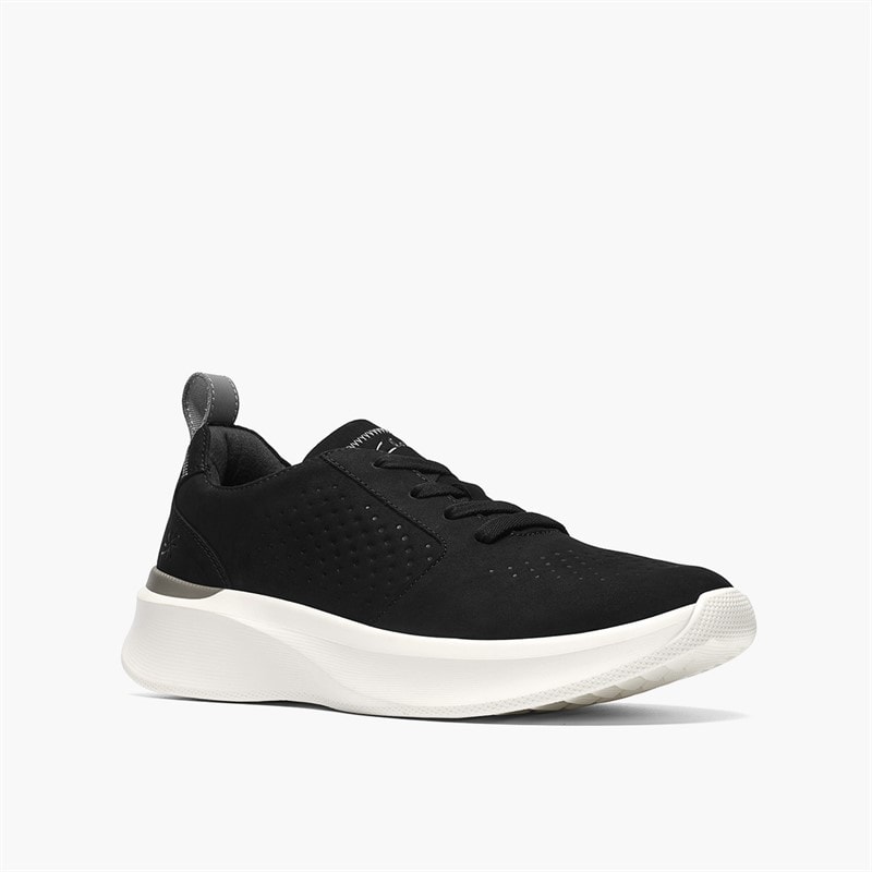 Clarks Solvena Style sneakersy dla niego kolor Czarny – zdjęcie  4