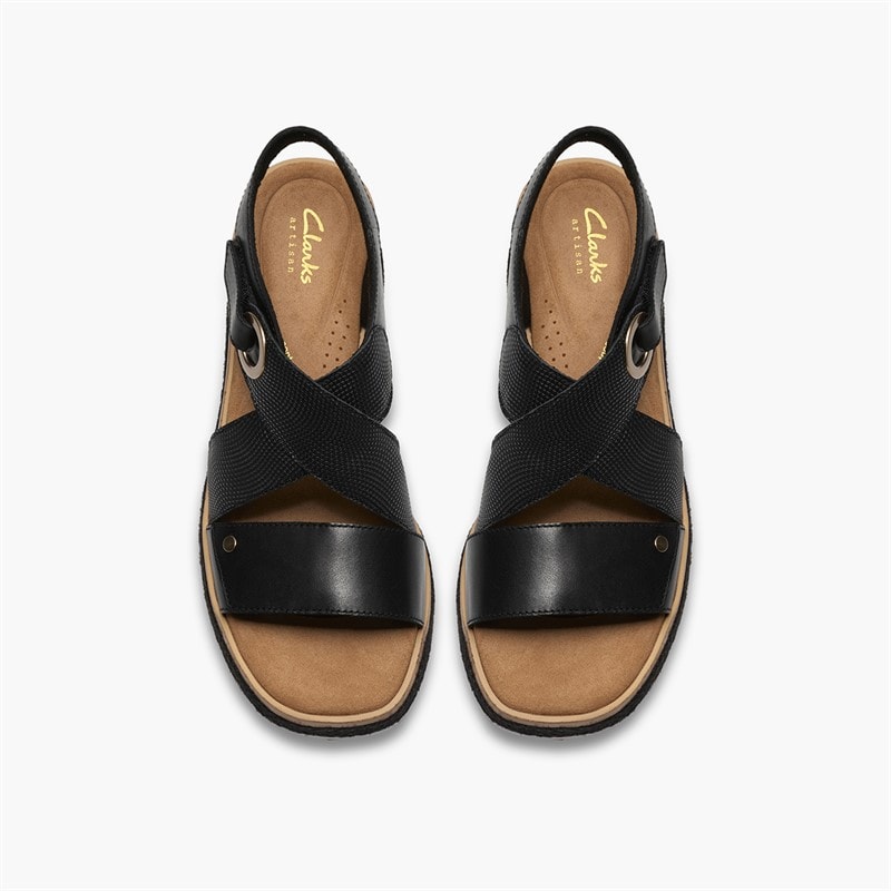 Clarks Sandales Soleil Kidiki Femme Black Combi - Image 2