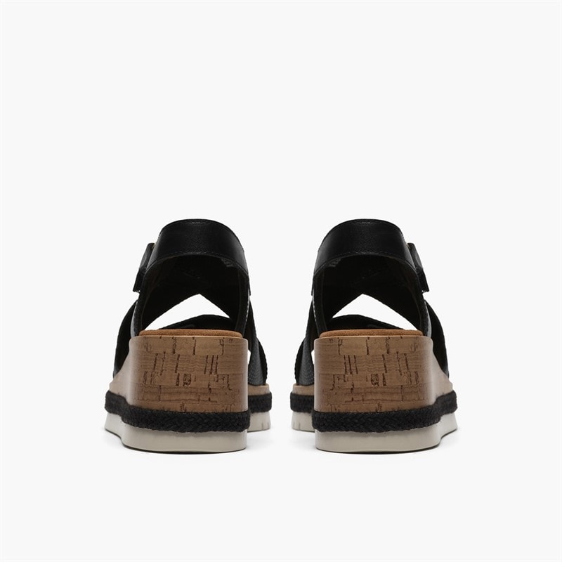 Clarks Sandales Soleil Kidiki Femme Black Combi - Image 5