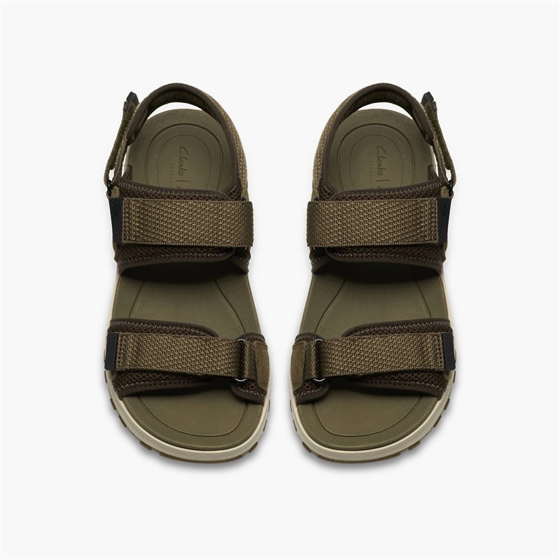 Clarks ATL Trek sandały dla niego kolor River Olive – zdjęcie  2