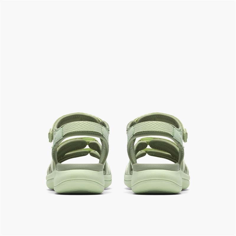 Clarks Sandales Mira Madi Femme Light Olive Combi - Image 5