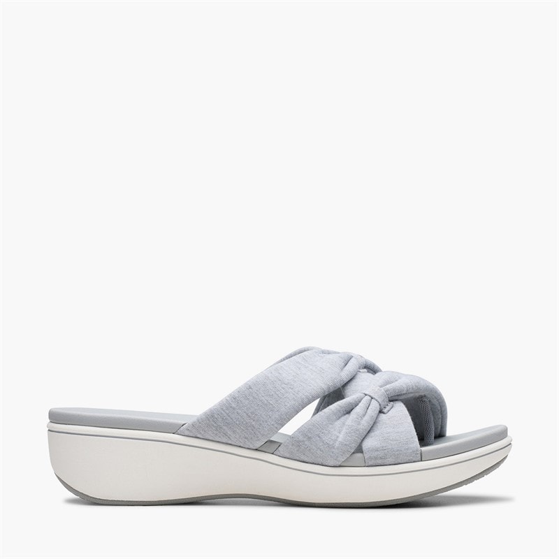 Clarks Dames Brinkley Rae Ava Sandalen Light Grey
