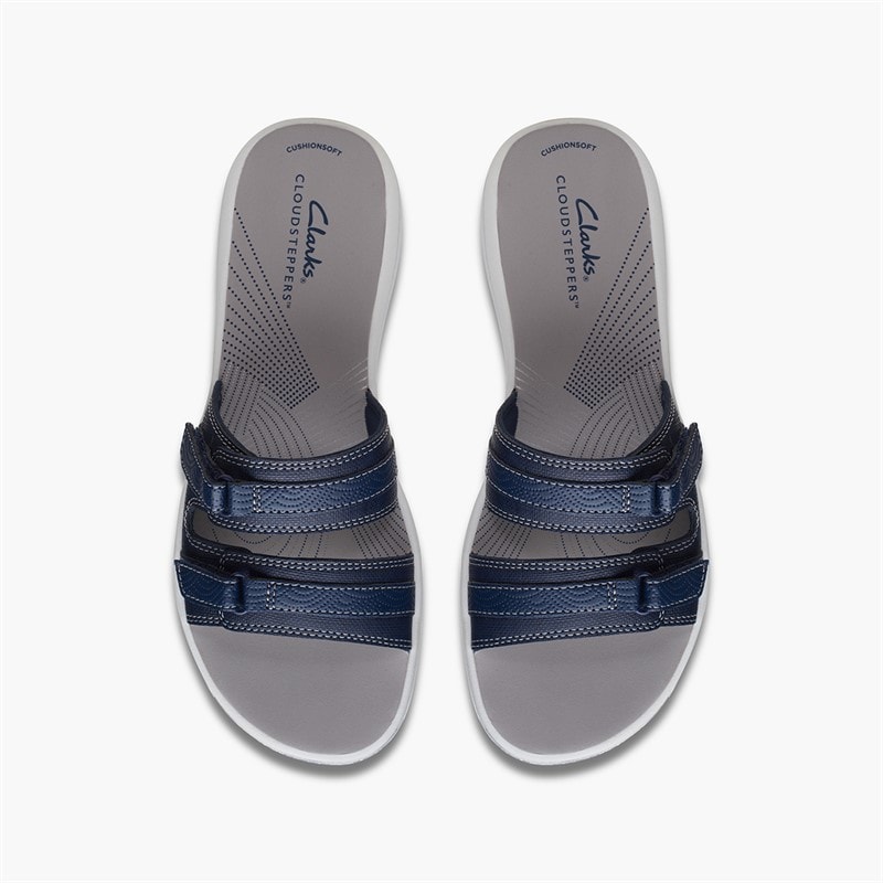 Clarks Dames Brinkley Piper Sandalen Navy - Afbeelding 2