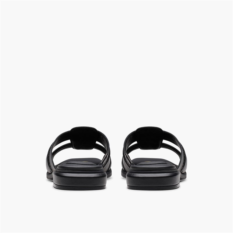 Clarks Ariany sandały dla niej kolor Black Leather – zdjęcie  5