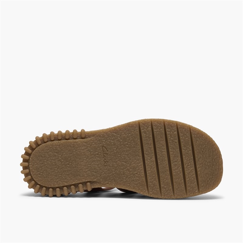 Clarks Dames Evamar Band Sandalen Tan Leather - Afbeelding 3