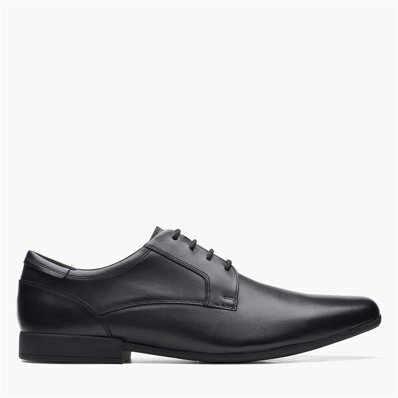 Clarks Lace up buty dla niego kolor Black Leather