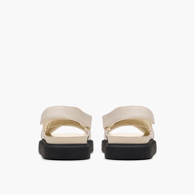 Clarks Damen Aristella Sun Riemen Sandalen Cream Leather - Bild 5